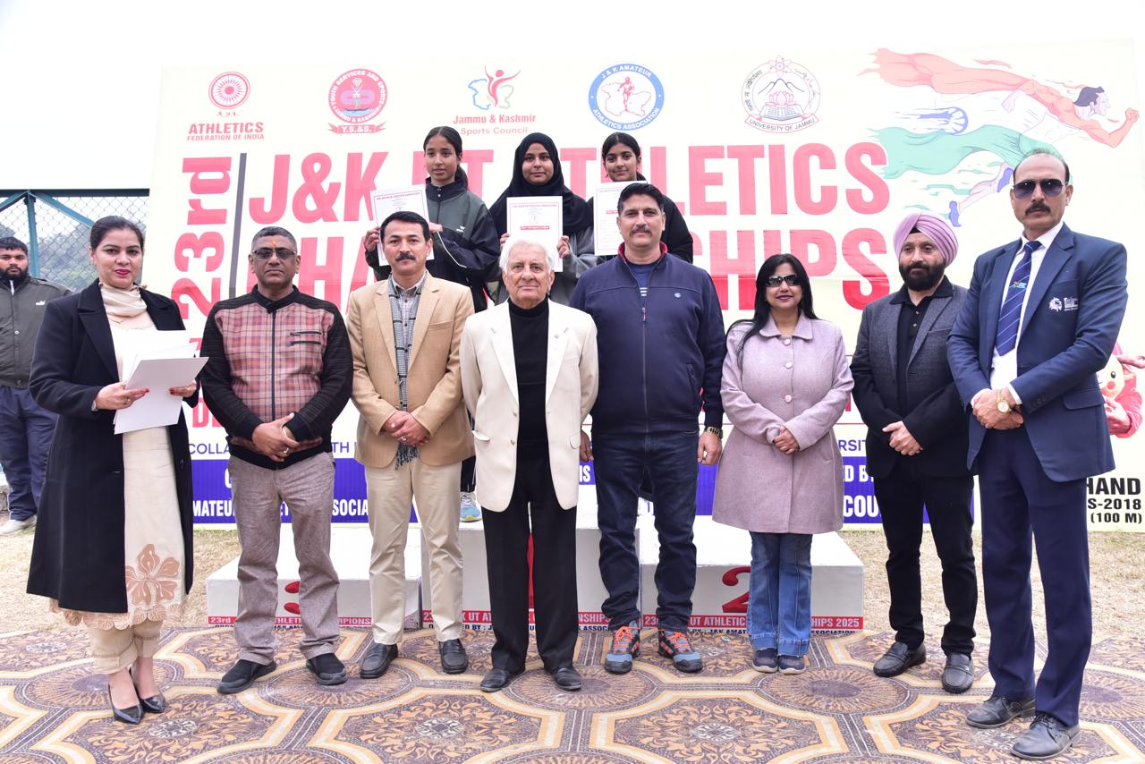 23rd J&K UT Athletics Championship begins 